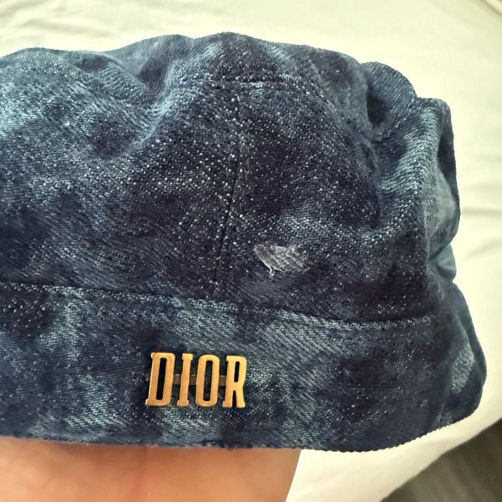 Dior Tie Dye Denim Cap View 2
